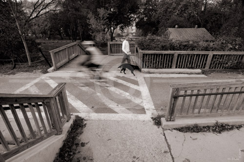 HD_P-31 - Trail crossing at Flecher's Boathouse next to C&O Canal in Washington, DC.