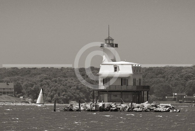 HD_STBW-19 - Long Beach Bar (Bug Light) Lighthouse viewed from Orient Beach State Park