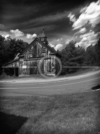 HD_STBW-91 - Old barn sitting next to road near West Willington, CT