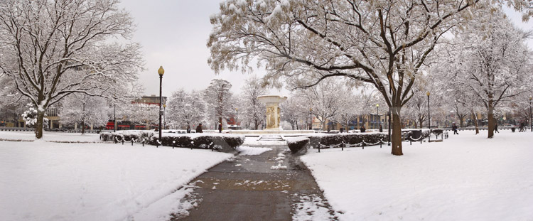 HD_STC-100 - Dupont Circle on a wintery February morning. HD_STC-100 - Dupont Circle on a wintery February morning.