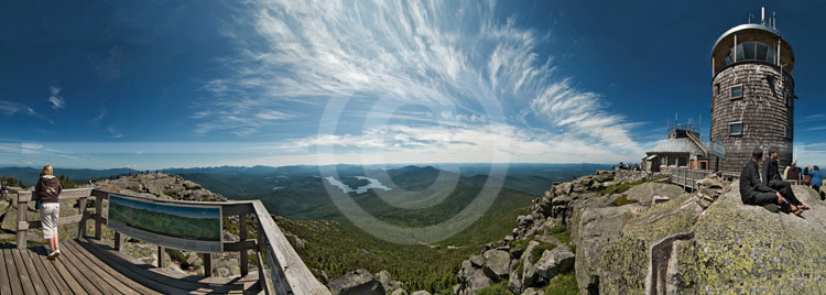 HD_STC-105 - Whiteface Mountain Summit Panorama #1. Lake Placid can be seen in the distance. The summit weather observatory is to the right. HD_STC-105 - Whiteface Mountain Summit Panorama #1. Lake Placid can be seen in the distance. The summit weather observatory is to the right.