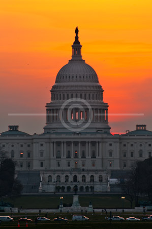 HD_STC-71 - U.S. Capitol just before sunrise. (HDR Image)
