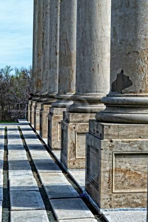 HD_STC-80 - Original U.S. Capitol Columns on display at the U.S. National Arboretum in Washington, D.C.