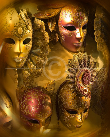 HD_STC-92 - Carnaval masks at shop in Venice, Italy